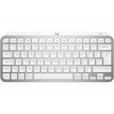 Cumpara ieftin Tastatura wireless Logitech MX Keys Mini Minimalist, Iluminata, Pale Grey