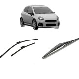 Cumpara ieftin Set 3 stergatoare FIAT GRANDE PUNTO Van (199_) 2006-2013, parbriz si luneta fata si spate, Bosch Twin-Aerotwin Multi