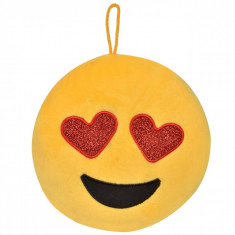 Jucarie de plus, model perna emoji,22&amp;amp;#215;7 cm, galben foto