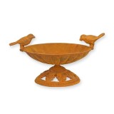 Set doua bai pasarele din fonta antik rusty HA-100
