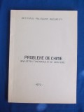 PROBLEME DE CHIMIE IN VEDEREA CONCURSULUI DE ADMITERE , INST. POLITEHNIC , 1972