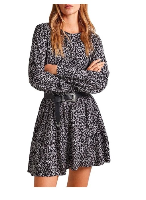 Rochie dama Pepe Jeans Azalea PL953445, negru, S - OUTLET