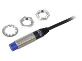 Senzor inductiv OUT: NO 0-8mm 10-30VDC M12 - Conexiune cablu 2m