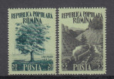 ROMANIA 1956 LP 408 LUNA PADURII SERIE MNH, Nestampilat