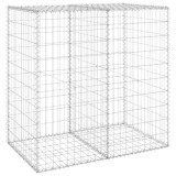 Cumpara ieftin Perete gabion cu capace, 100 x 60 x 100 cm, otel galvanizat