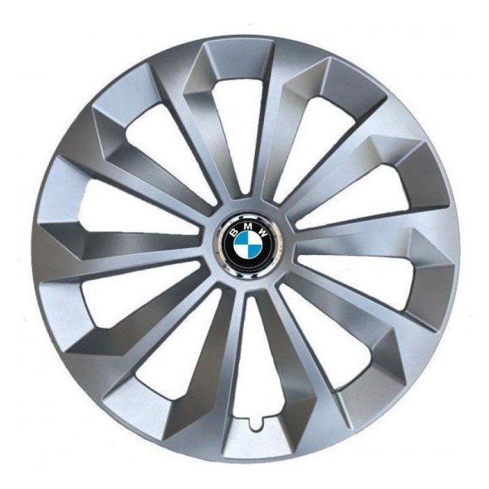 Set 4 Capace Roti 16 inchi (R16) Fame Gri, Compatibile Cu BMW