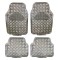 Covorase Auto Universale, model Diamond, culoare Crom Carbon