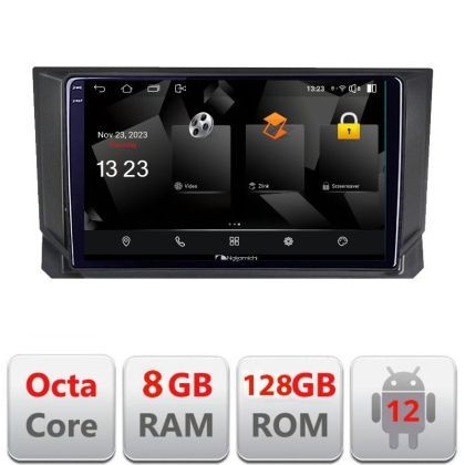 Navigatie Seat Arona Android Octa Core Qualcomm 2K Qled 8+128 DTS DSP 360 4G Optical CarStore Technology