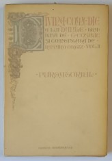 DANTE , DIVINA COMEDIE , PURGATORIUL traducere de G. COSBUC , 1927 ,