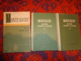 Despre spiritul legilor - Montesquieu / 3 volume // 13008 pagini/ 1 harta / an 1964-1970