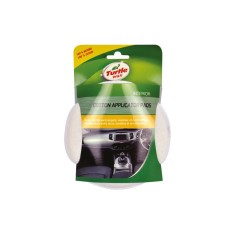 Pad aplicator Turtle Wax X711TD , din bumbac moale pentru curatarea si repararea elementelor din plastic si piel, set 2 bucati pt polisare si ceruire