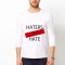 Bluza alba, barbati, Haters - L