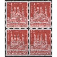 Germania 1961 - Catedrala Speyer, de 4 neuzata