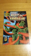 BD Benzi desenate Franc La creature du marais La nuit de lHorreur nr3 DC Comics foto