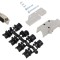 Conector D-Sub 15 pini 90&deg; pe cablu