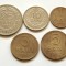 q586 RPR 1952 SET COMPLET 5 MONEDE 1 3 5 10 25 BANI in stare foarte frumoasa