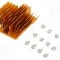 Radiator extrudat, aluminiu, 58mm x 37mm, auriu, Advanced Thermal Solutions - ATS-1101-C1-R0