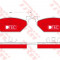 Set placute frana,frana disc SEAT CORDOBA (6L2) (2002 - 2009) TRW GDB1984DTE