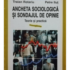 Traian Rotariu - Ancheta sociologica si sondajul de opinie (editia 2001)