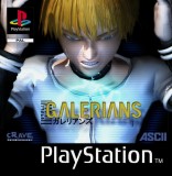 Joc PS1 GALERIANS Original Black Label Fatbox PAL pe 3 discuri Playstation 1 de colectie Retro 1999