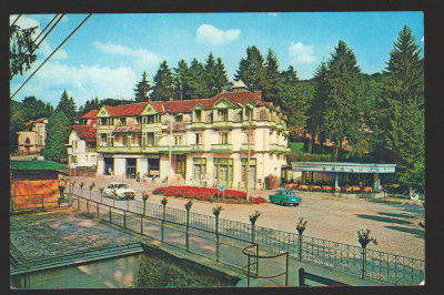 CPIB 21460 - CARTE POSTALA - SOVATA, NECIRCULATA, AUTOTURISM, TERASA CIUPERCA foto