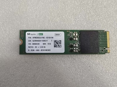 Solid-State Drive (SSD) SK hynix 256GB M.2 PCIe NVMe HFM256GDJTNG-8310A foto