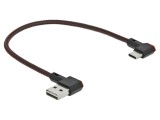 Cablu USB 2.0 aurit 0,2m