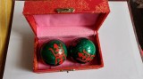 Bile Muzicale -Anti stres-china emailate in cutie originala-1