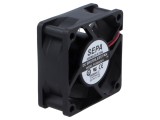 Ventilator axial 24VDC 60x60x25,2mm 36,7m3/h 36dBA - bilă: Ventilator axial compact de 24VDC