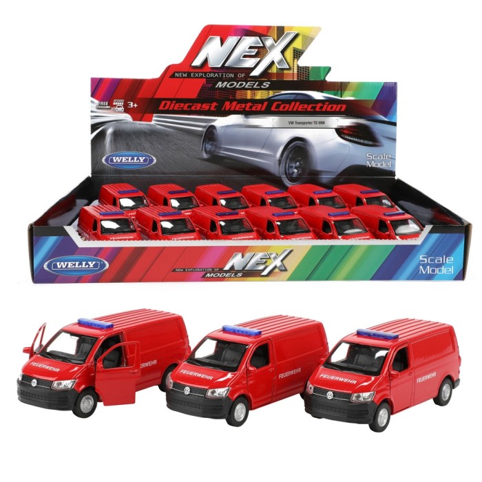 Masina Volkswagen Transporter T6 Van Welly &ndash; Toi-Toys