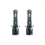 Cumpara ieftin Set 2 becuri auto LED mini H1, 150W, 6000K, 19000 lumeni, Canbus, 9-16V, BZRSH, Super CSP, lumina alb-rece, fara eroare de bec ars - Copie, IPF