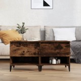 Gossi mese laterale 2 buc. stejar fumuriu 50x46x50 cm lemn compozit