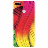 Husa silicon pentru Huawei P9 Lite, Colorful Abstract