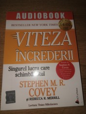 Audiobook Dezvoltare personală, Viteza &icirc;ncrederii