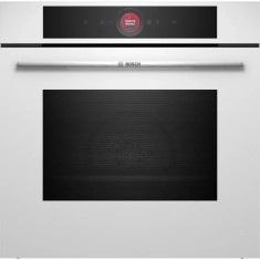 Cuptor incorporabil Bosch HBG7741W1, Electric, 71 l, Multifunctional, 14 functii , Autocuratare pirolitica, Grill, Home Connect, Clasa A+, Alb
