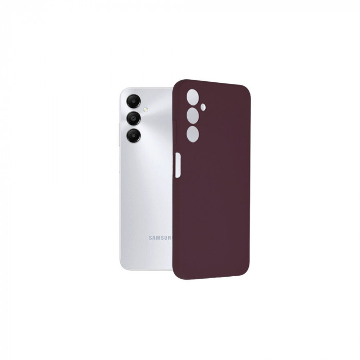 Husa pentru Samsung Galaxy A05s Techsuit Soft Edge Silicone Plum Violet