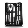 Set ustensile gratar 5 piese, servieta