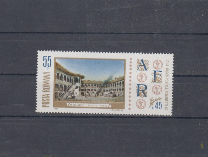 M1 TX5 5 - 1969 - Ziua marcii postale romanesti