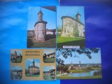 HOPCT LOT 2854 MANASTIREA DRAGOMIRNA -JUD SUCEAVA- 4 CARTI POSTALE-CIRCULATE