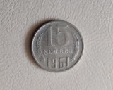 URSS - 15 copeici / kopeks (1961) - monedă s207, Europa