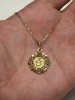 LANT + PANDANTIV AUR 14K - Religios - 3 Kings - Iconita - Vintage - 330lei/gr.