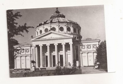 RF72 -Carte Postala- Bucuresti, Ateneul RPR, circulata 1959 foto