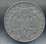 AX 1500 MONEDA- GRECIA - 10 DRACHMAI -ANUL 1968 -PILITA CANT-STAREA CARE SE VEDE, Europa