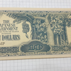 bancnota malaysia ocup.japoneza 10 d 1942-44