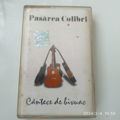 -Y- CASETA PASAREA COLIBRI - CANTECE DE BIVUAC ORIGINALA , EXCELENTA foto