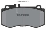 Set placute frana TEXTAR 2497601