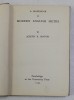 A Handbook of Modern English Metre - Joseph B. Mayor, 1933, Cambridge Press, Carte in Engleza, Editie Originala