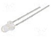 Dioda LED, 3mm, ro&amp;#351;ie, 1000...2000mcd, 20mA, 1,7...2,4V, EVERLIGHT - 204-10SURC/S400-A8