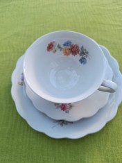 Portelan Lichte VEB, frumos set de mic dejun