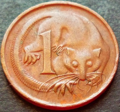 Moneda 1 CENT - AUSTRALIA, anul 1974 *cod 2270 A foto